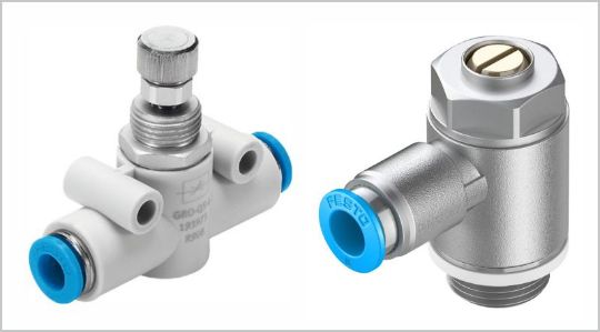 Дроссели, регуляторы расхода сжатого воздуха ФЕСТО - купить в Алматы, в Казахстане. Пневмодроссели, для сжатого воздуха, пневматический дроссель, для пневматики - в наличии и на заказ.